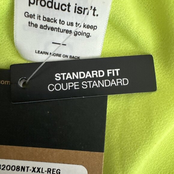 The North Face Men's XXL Elevation Short LED Yellow Lightweight Performance - Picture 9 of 14